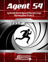 Agent 54 Marching Band sheet music cover
